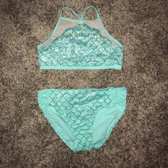 Justice Other - Justice mermaid bathing suit.